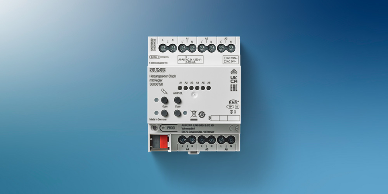 KNX Heizungsaktor 6-fach bei Harald Hausmann Elektroinstallation in Schneeberg