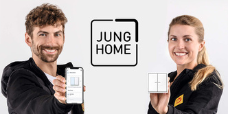 JUNG HOME bei Harald Hausmann Elektroinstallation in Schneeberg